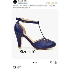 Chase & Chloe Kimmy-36 Women's Pumps